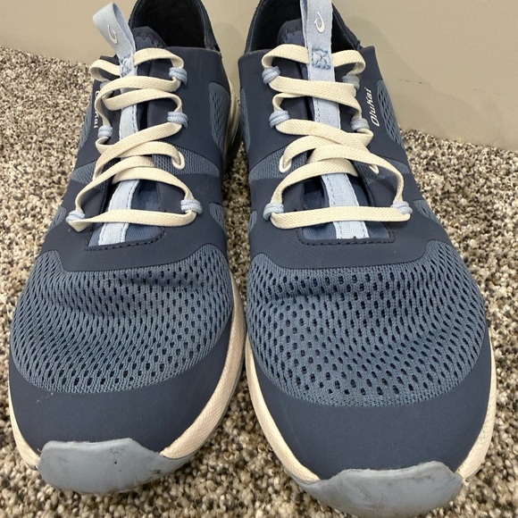 OluKai Huai Slip On Active Deep Blue Gray Activewear Sneaker Shoes Size 9.5 - Picture 2 of 9